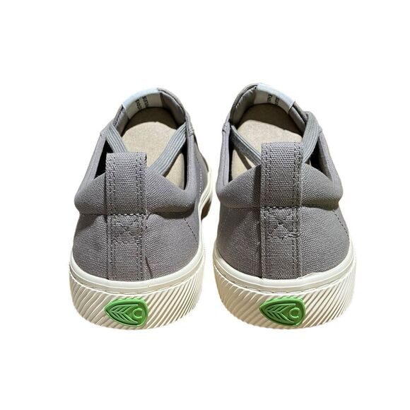 Cariuma Sneakers Womens 13 Grey Canvas OCA‎ Low Preppy Lace Up Shoes Mens 11.5 - Picture 7 of 7